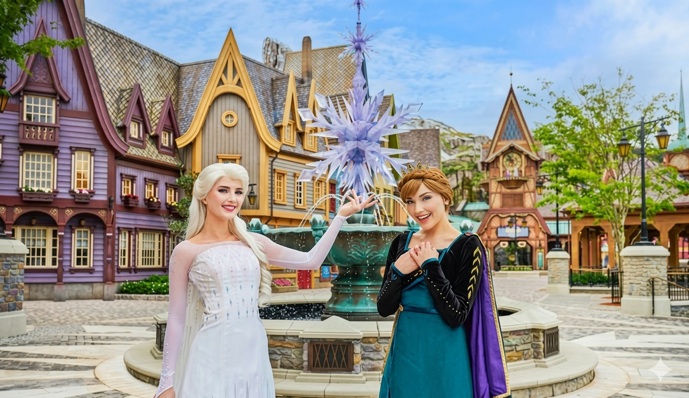 La Reine des Neiges à Disneyland Paris